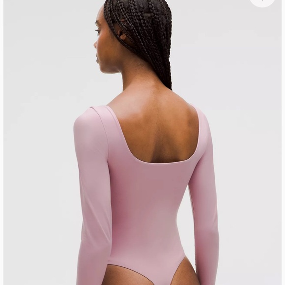 NWT LuluLemonSeriously Soft Nulu Square-Neck Bodysuit - Picture 6 of 10
